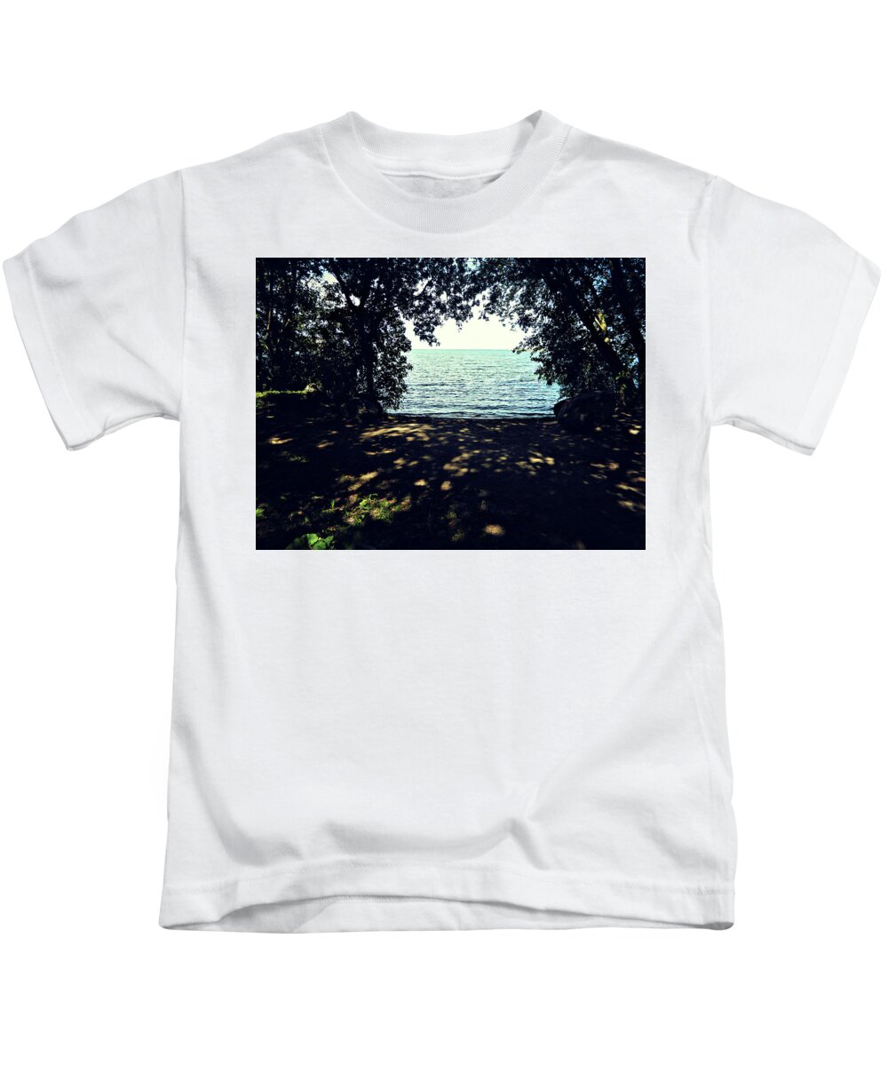 My New Spot Kids T-Shirt featuring the photograph My New Spot 4 by Cyryn Fyrcyd
