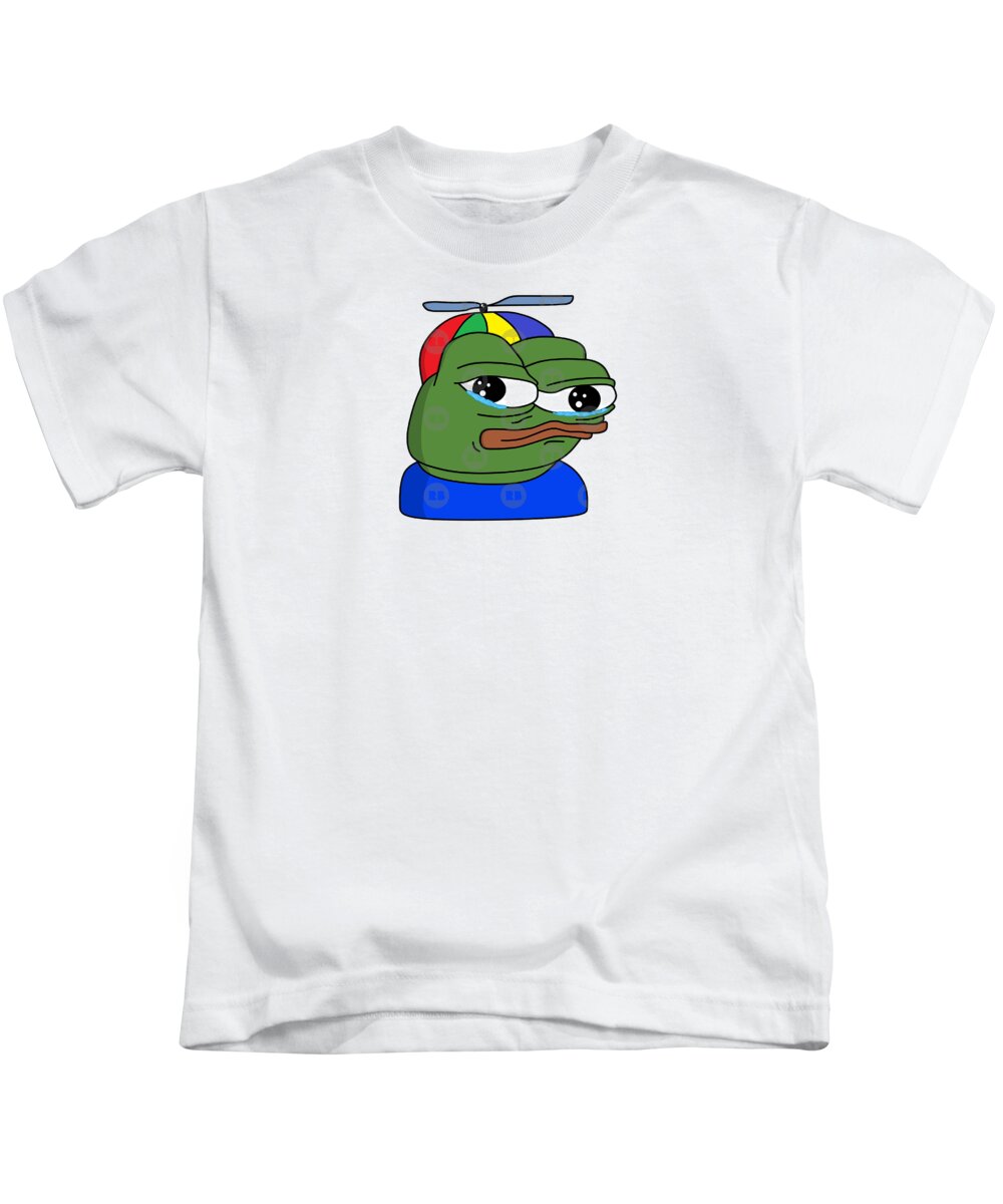 Pepe Hat Kids T-Shirt by Maria S Fine Art America