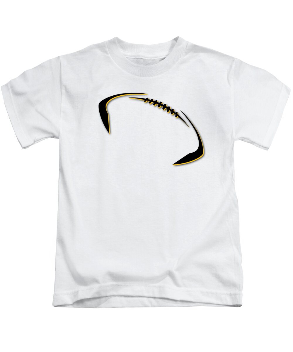 Pittsburgh Steelers Football Shirt Kids T-Shirt by Joe Hamilton - Pixels