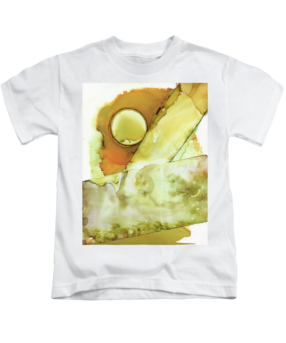Bold Kids T-Shirt featuring the painting Rising by Christy Sawyer