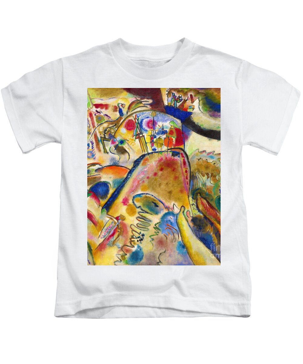 Small Pleasures Kids T-Shirt featuring the painting Small Pleasures by Alexandra Arts