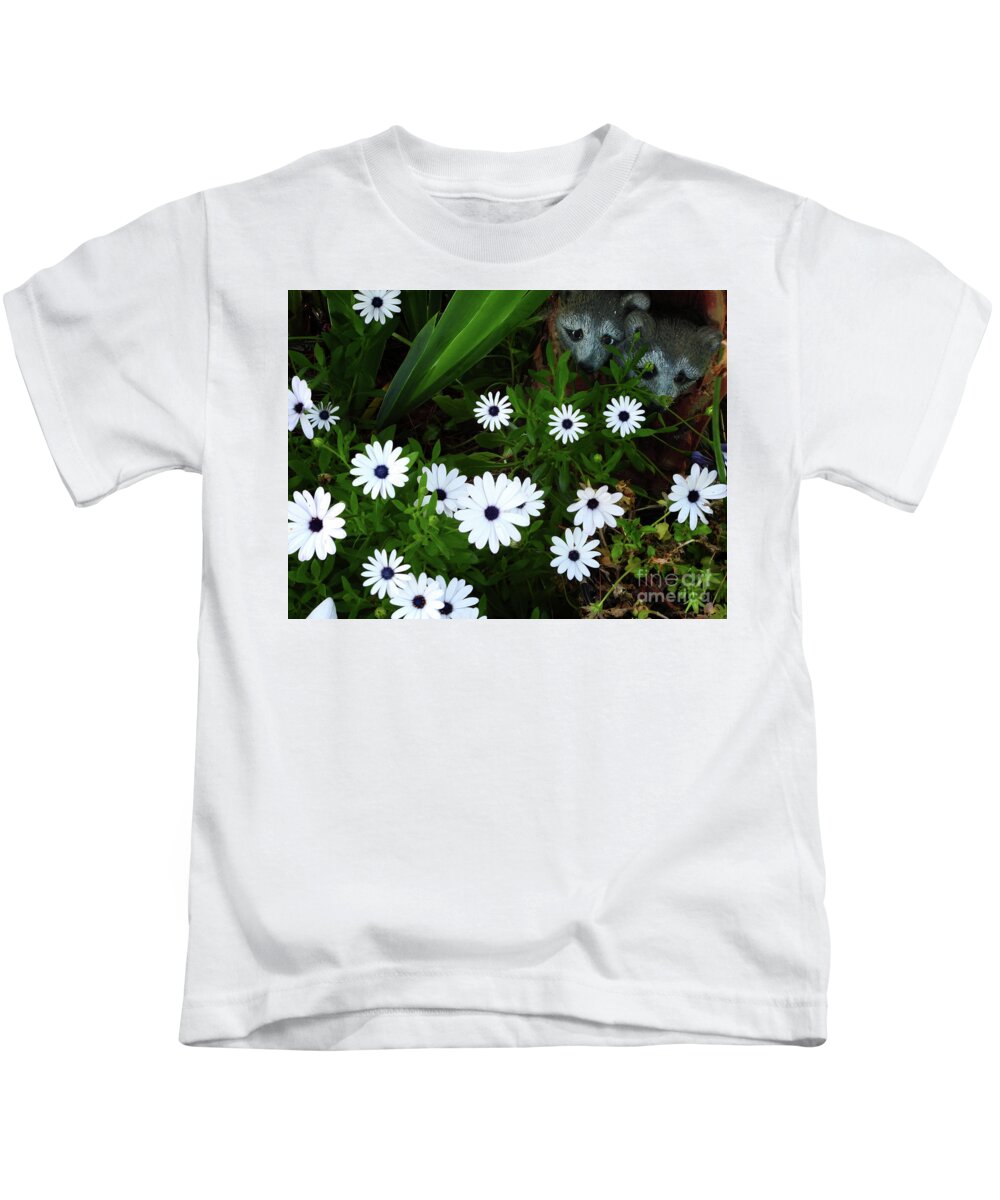 African Cape Daisy Kids T-Shirt featuring the photograph Smell the Daisies by Scott Cameron