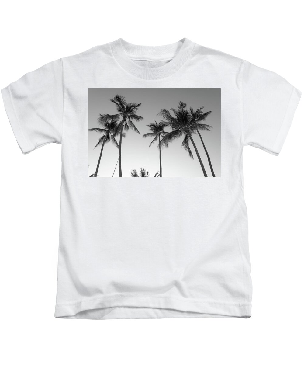 Palm Kids T-Shirt featuring the photograph Summer Palms by Josu Ozkaritz