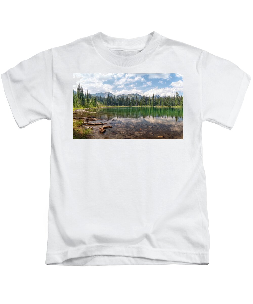 Lake Kids T-Shirt featuring the photograph Sunrise Lake by Rod Best