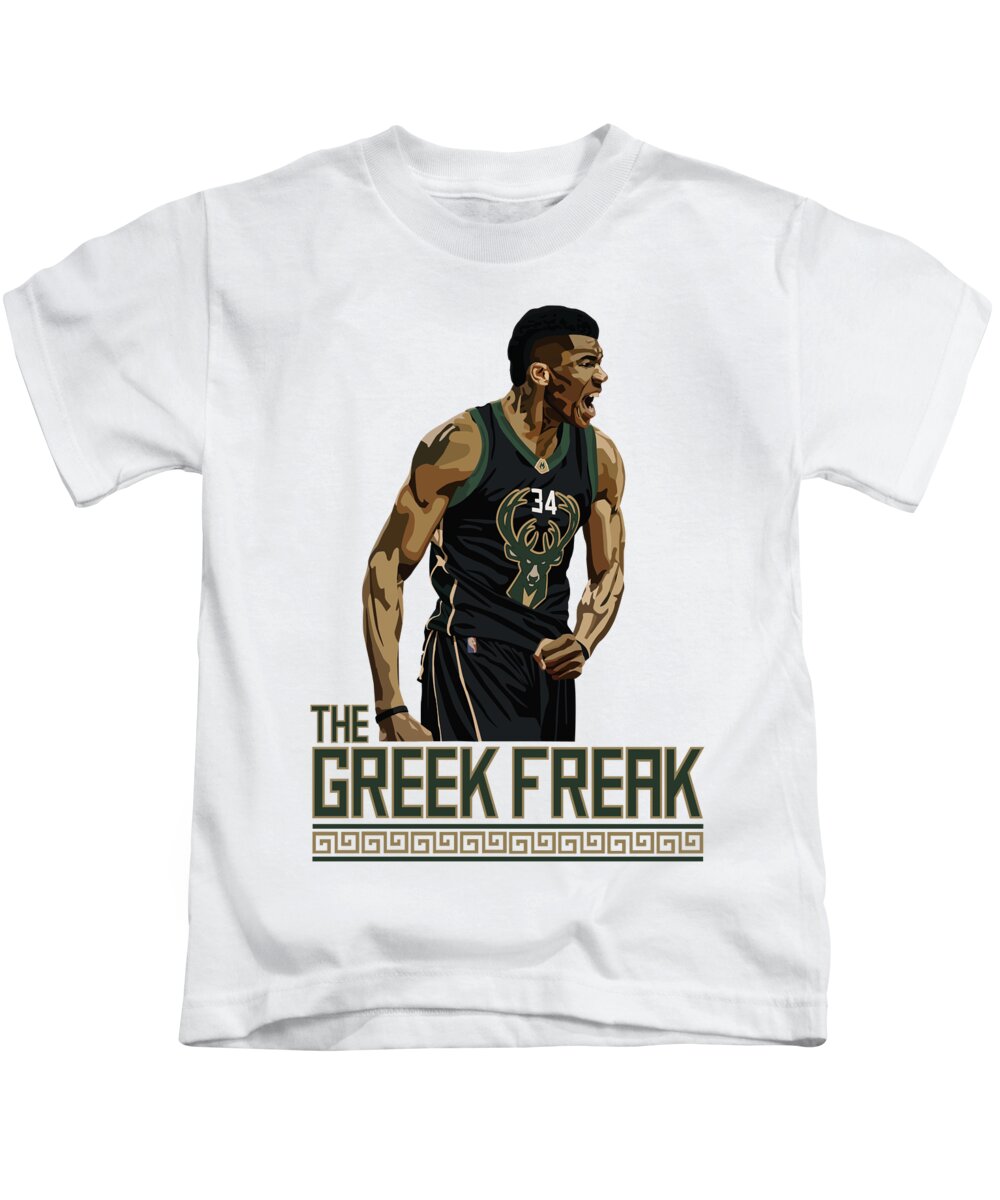 Giannis Antetokounmpo Milwaukee Bucks greek freak shirt, hoodie