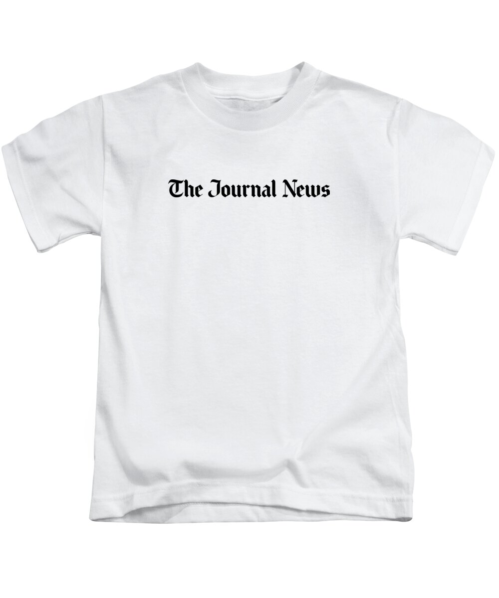 The Journal News Kids T-Shirt featuring the digital art The Journal News Black Logo by Gannett Co