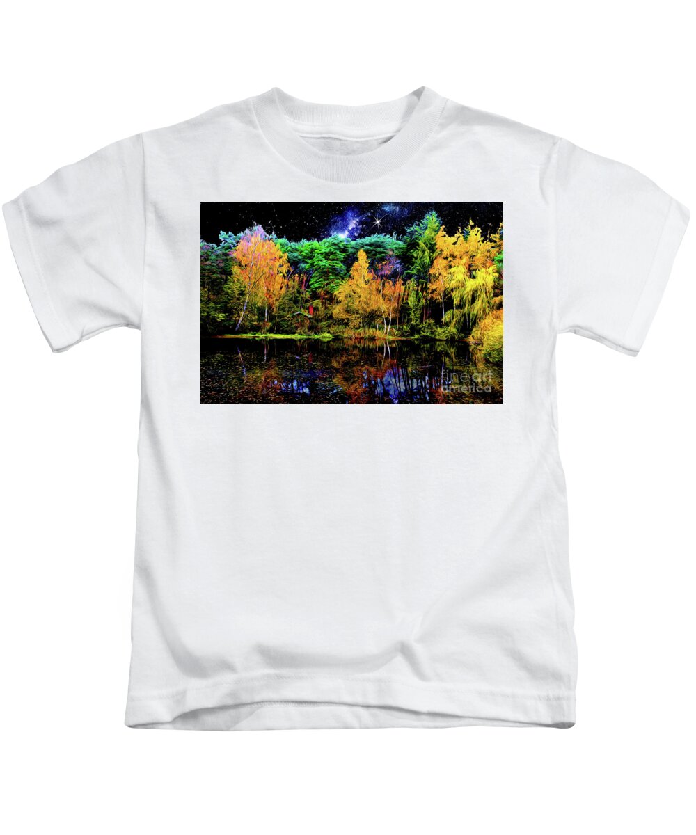 Witch Kids T-Shirt featuring the digital art The Witch's House by Chris Bee