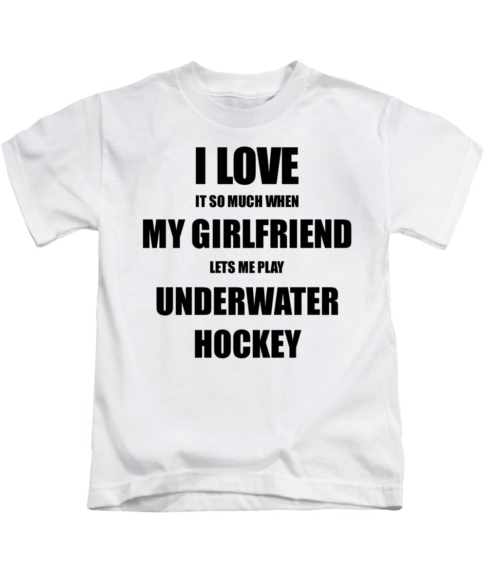  Funny T-Shirt I Love Hockey T Shirt Funny T-Shirts for Women :  Clothing, Shoes & Jewelry