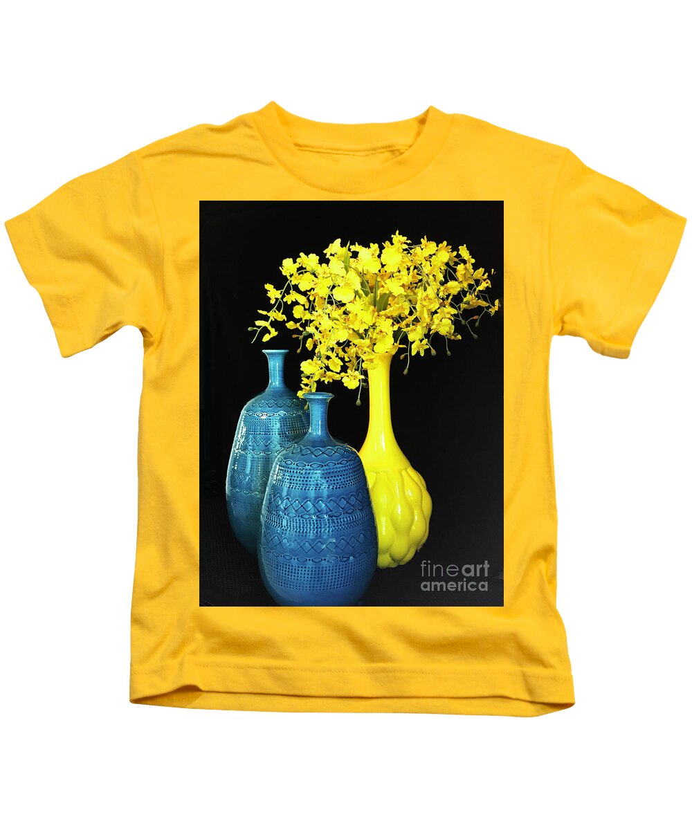 Still Life Kids T-Shirt featuring the photograph Cadmium Cluster 2 by Rick Locke - Out of the Corner of My Eye
