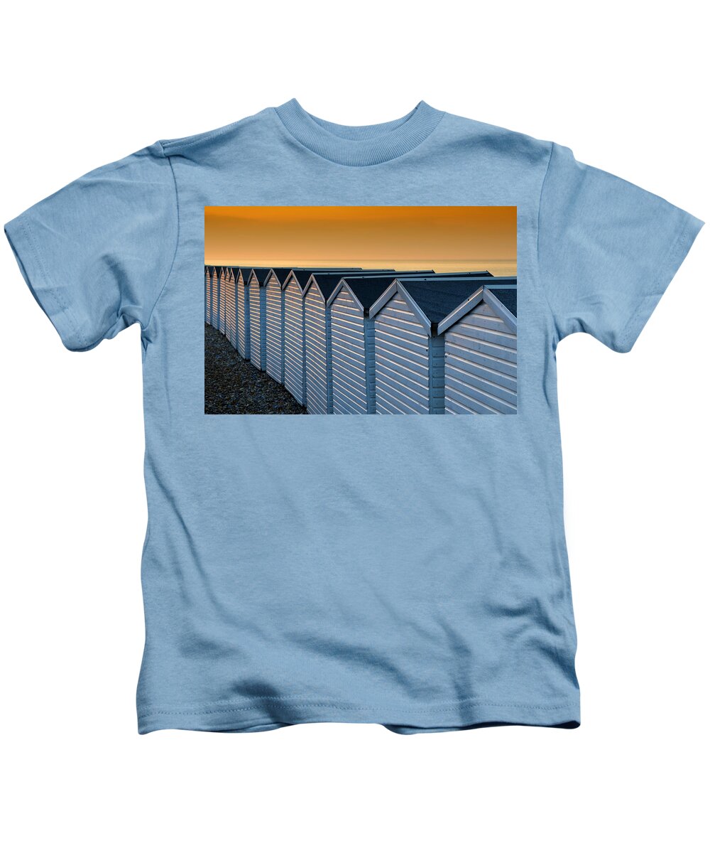 Beach Sunrise Kids T-Shirt by Mick House - Pixels