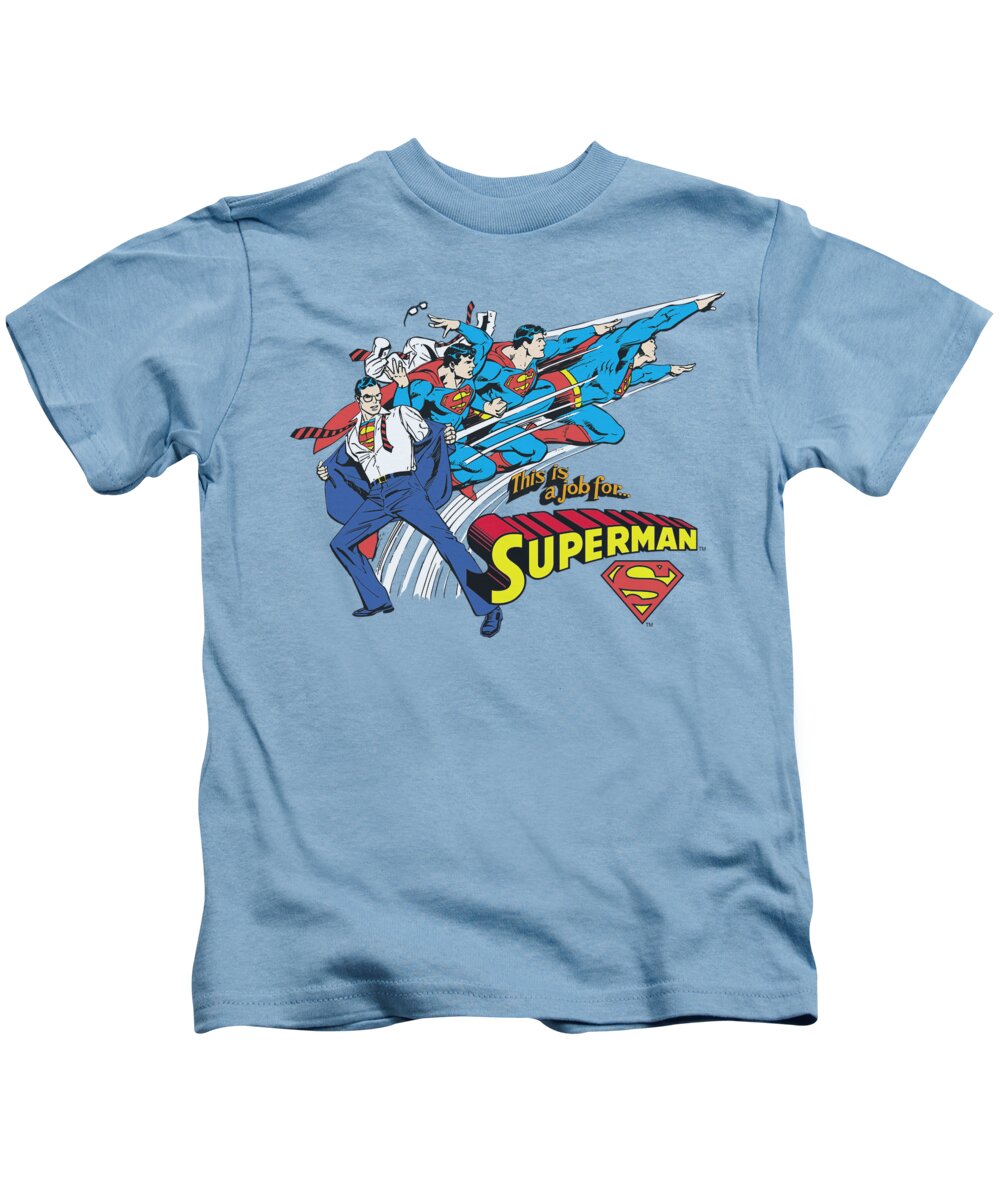 Dc Comics Kids T-Shirt featuring the digital art Dc - Quick Change by Brand A