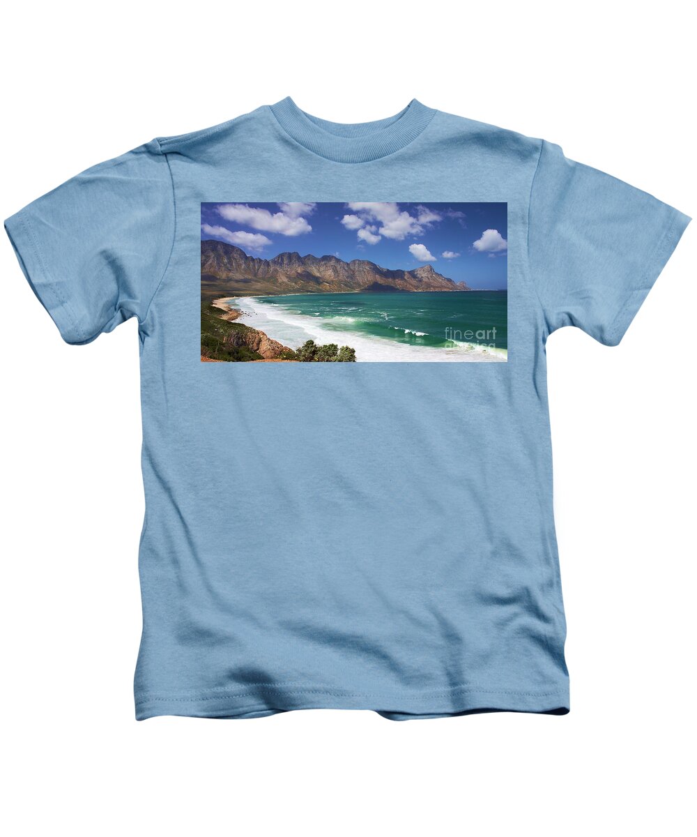 South Africa Kids T-Shirt featuring the photograph False Bay Drive by Jeremy Hayden