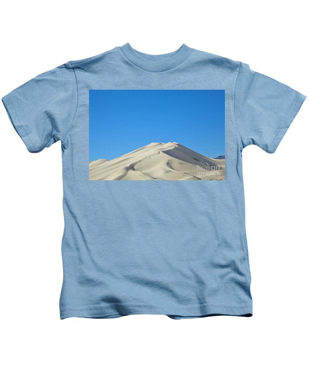 00559254 Kids T-Shirt featuring the photograph Sand Dunes In Death Valley Natl Park by Yva Momatiuk and John Eastcott