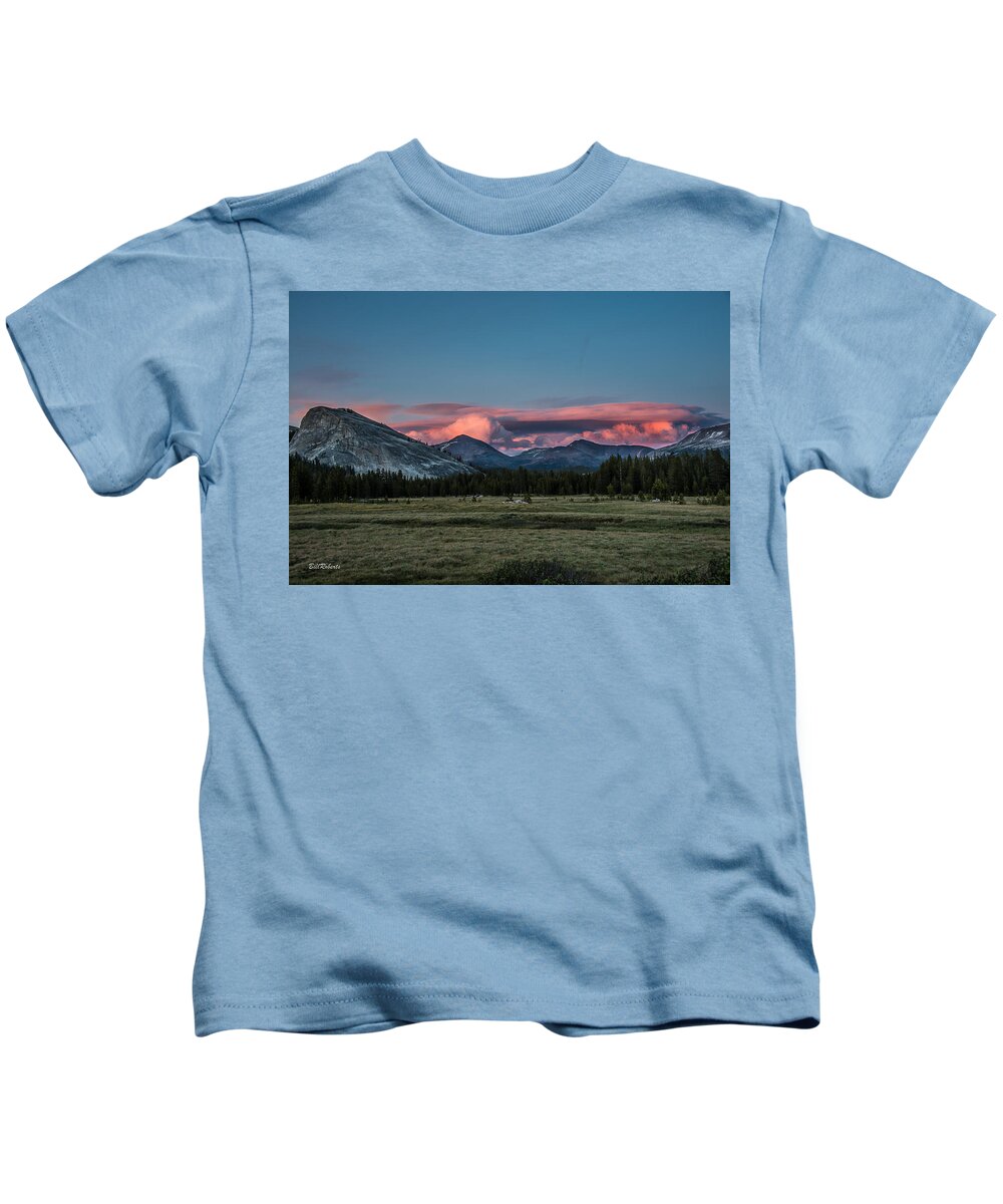 Lembert Dome Kids T-Shirt featuring the photograph Tuolumne Meadows by Bill Roberts