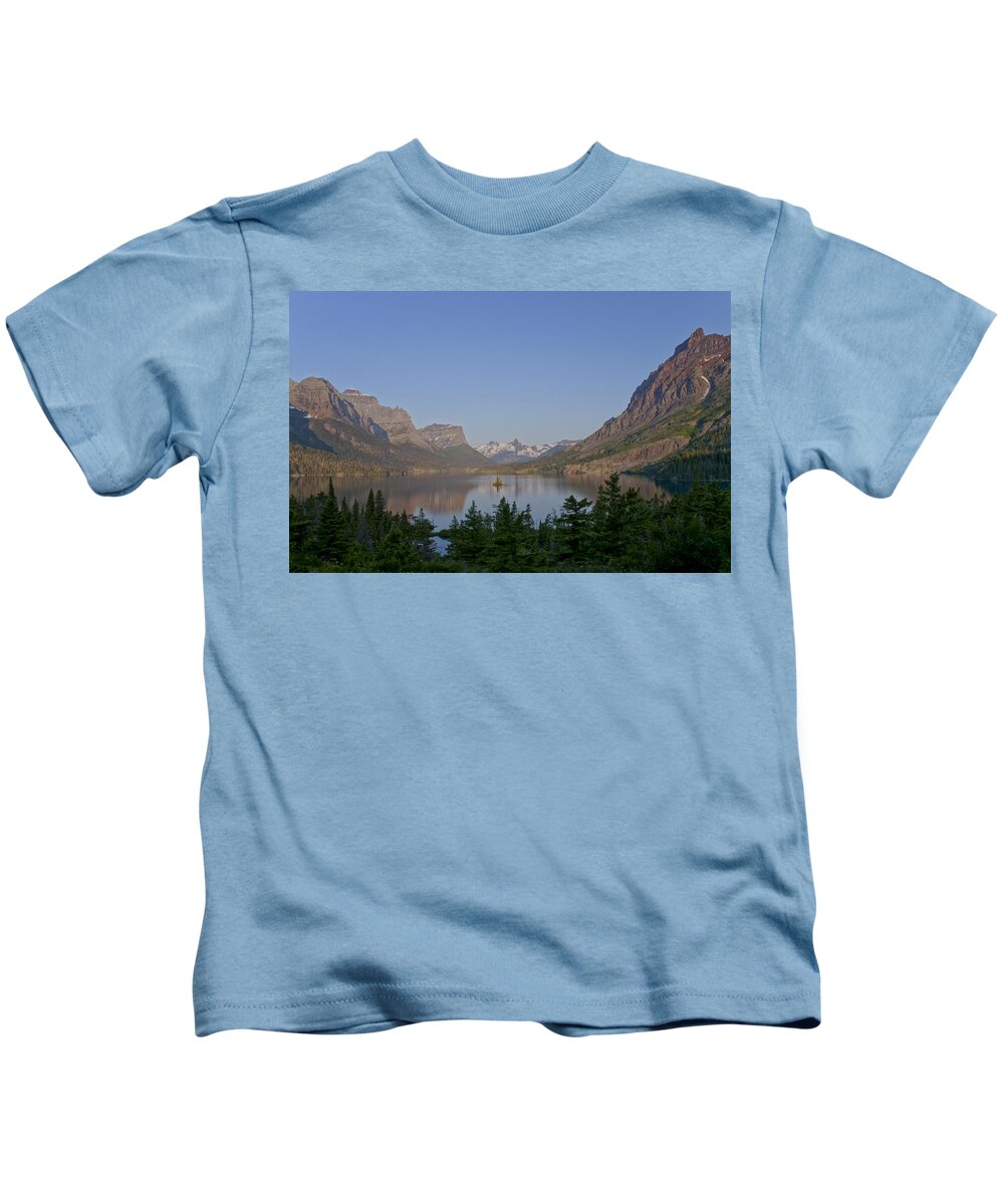 Montana Kids T-Shirt featuring the photograph Wild Goose Island by Brian Kamprath
