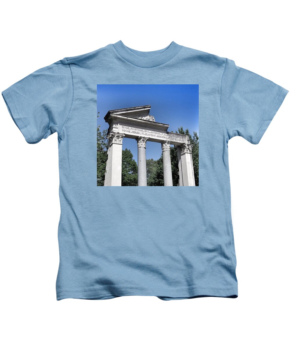 Romanity Kids T-Shirt featuring the photograph Rome by Life In Italian
