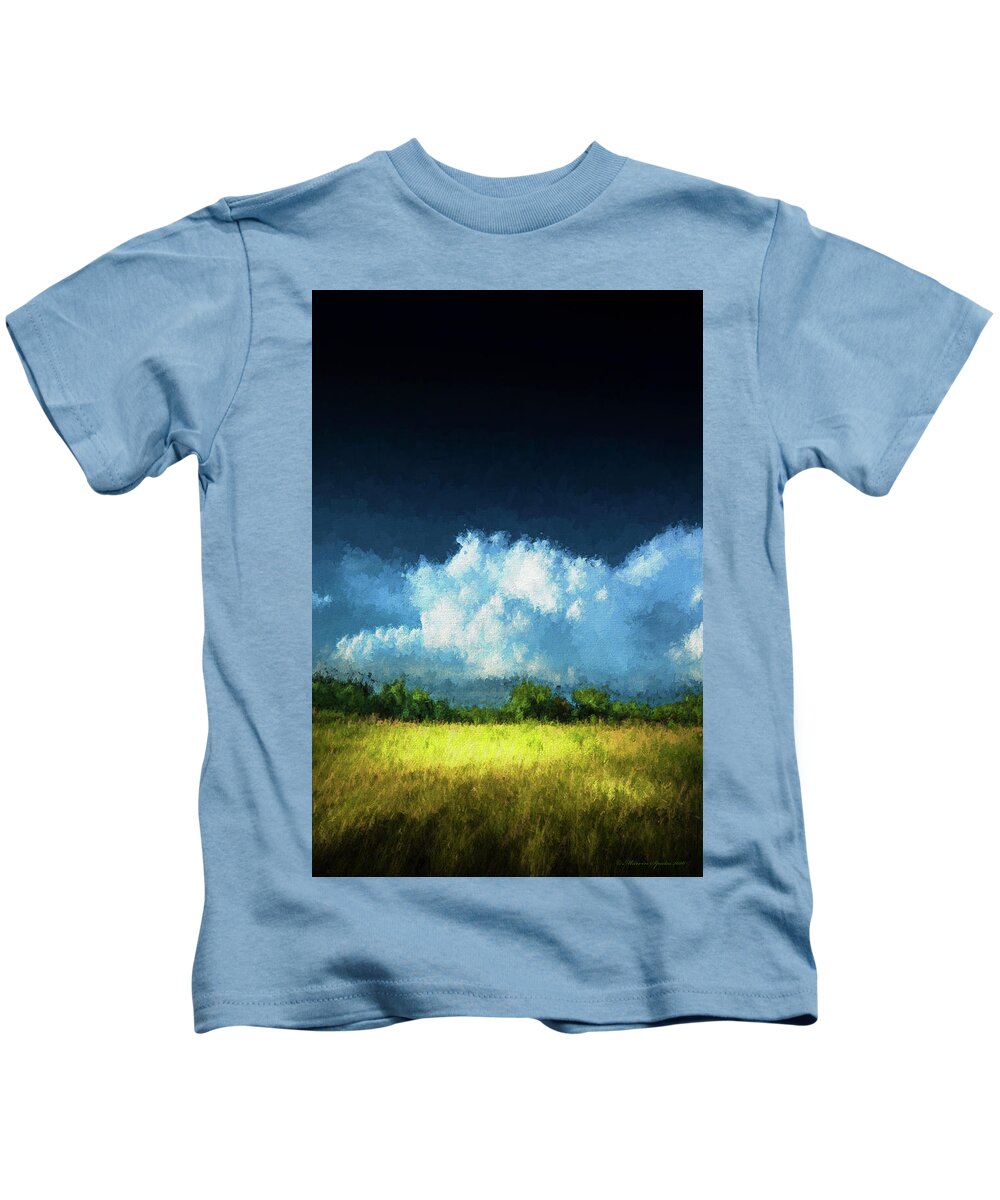 Apollo Beach Kids T-Shirt featuring the photograph The Storm #1 by Marvin Spates