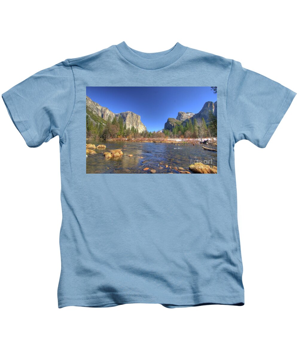 Yosemite Kids T-Shirt featuring the photograph Yosemite #21 by Marc Bittan