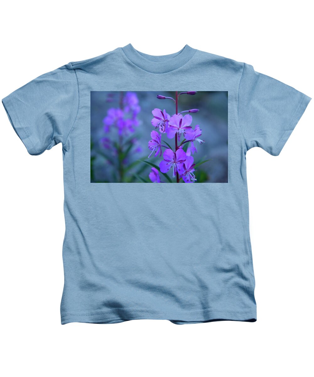 Flowers Kids T-Shirt featuring the photograph Desert Flowers #2 by David Chasey