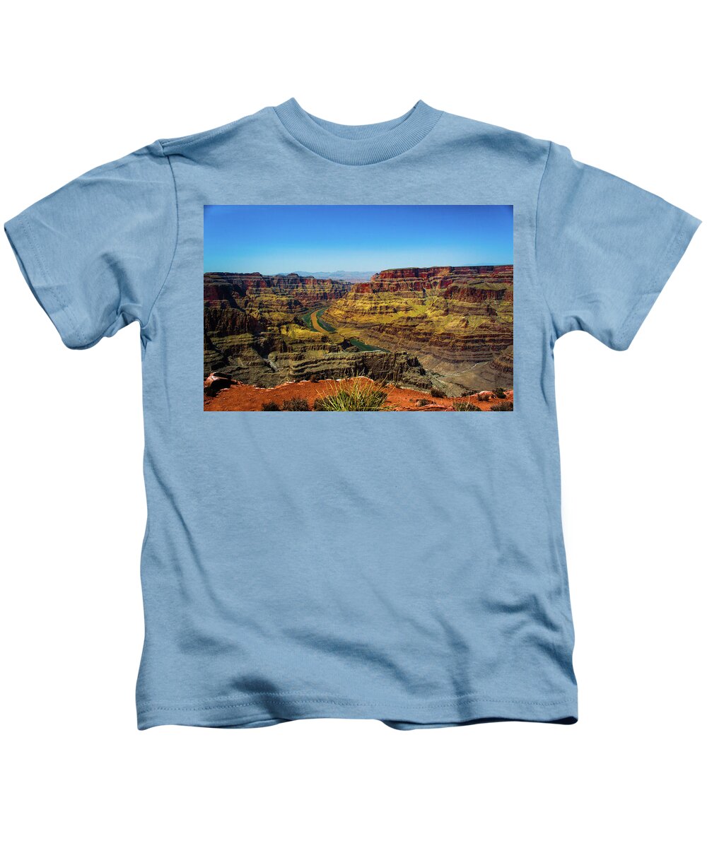 Grand Canyon Kids T-Shirt featuring the photograph Grand Canyon by Kenny Thomas