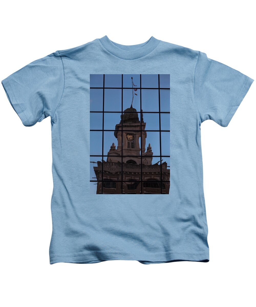 City Hall Kids T-Shirt featuring the photograph Hortense the Beautiful by Ed Gleichman