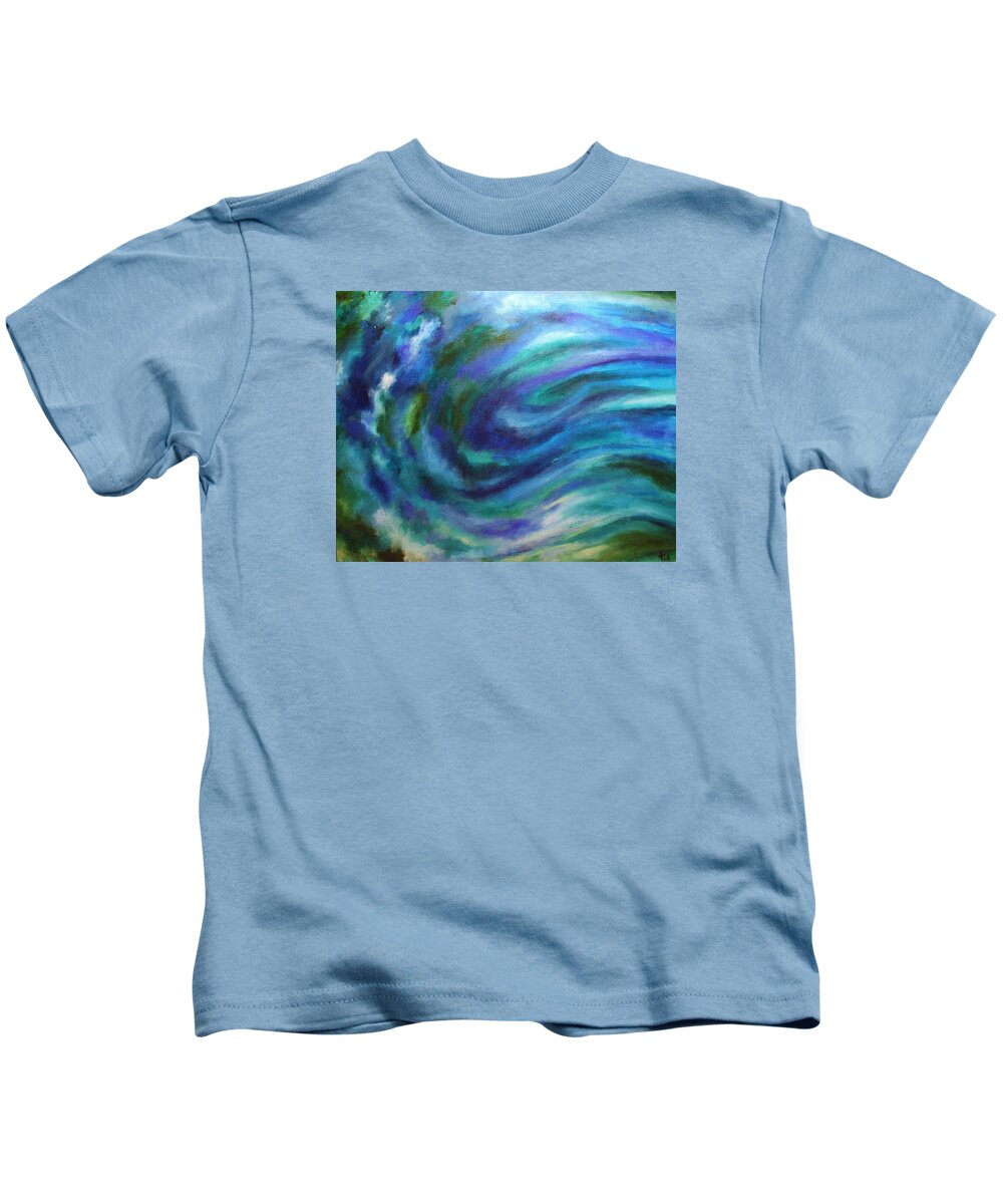 2008 Kids T-Shirt featuring the painting Tahoe by Will Felix