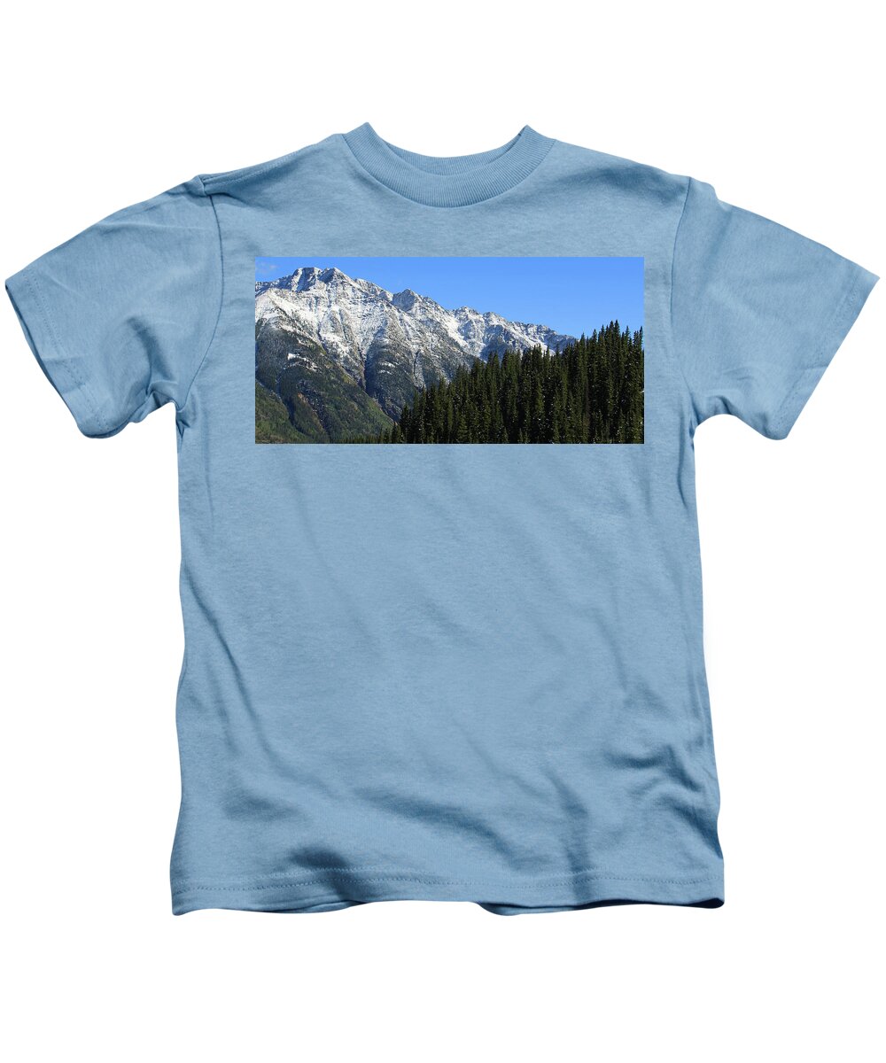 Colorado Mountains Kids T-Shirt featuring the photograph All Along The Mountain by See It In Texas