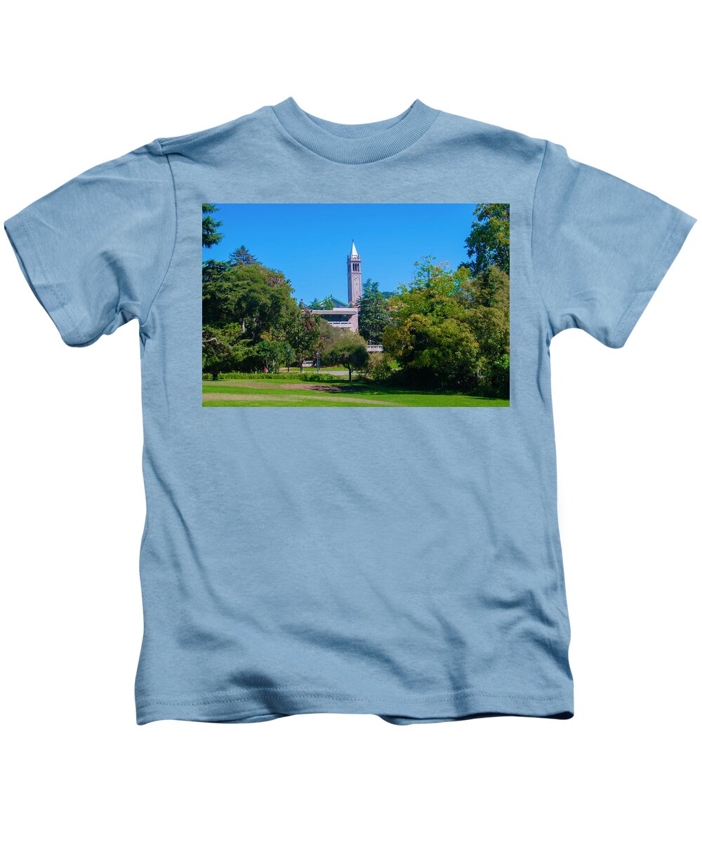 Berkley Kids T-Shirt featuring the photograph Berkley College - California by Bill Cannon