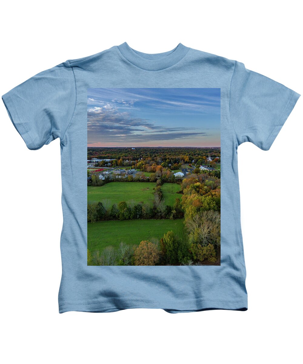 Grass Kids T-Shirt featuring the photograph Green in the Fall by William Bretton