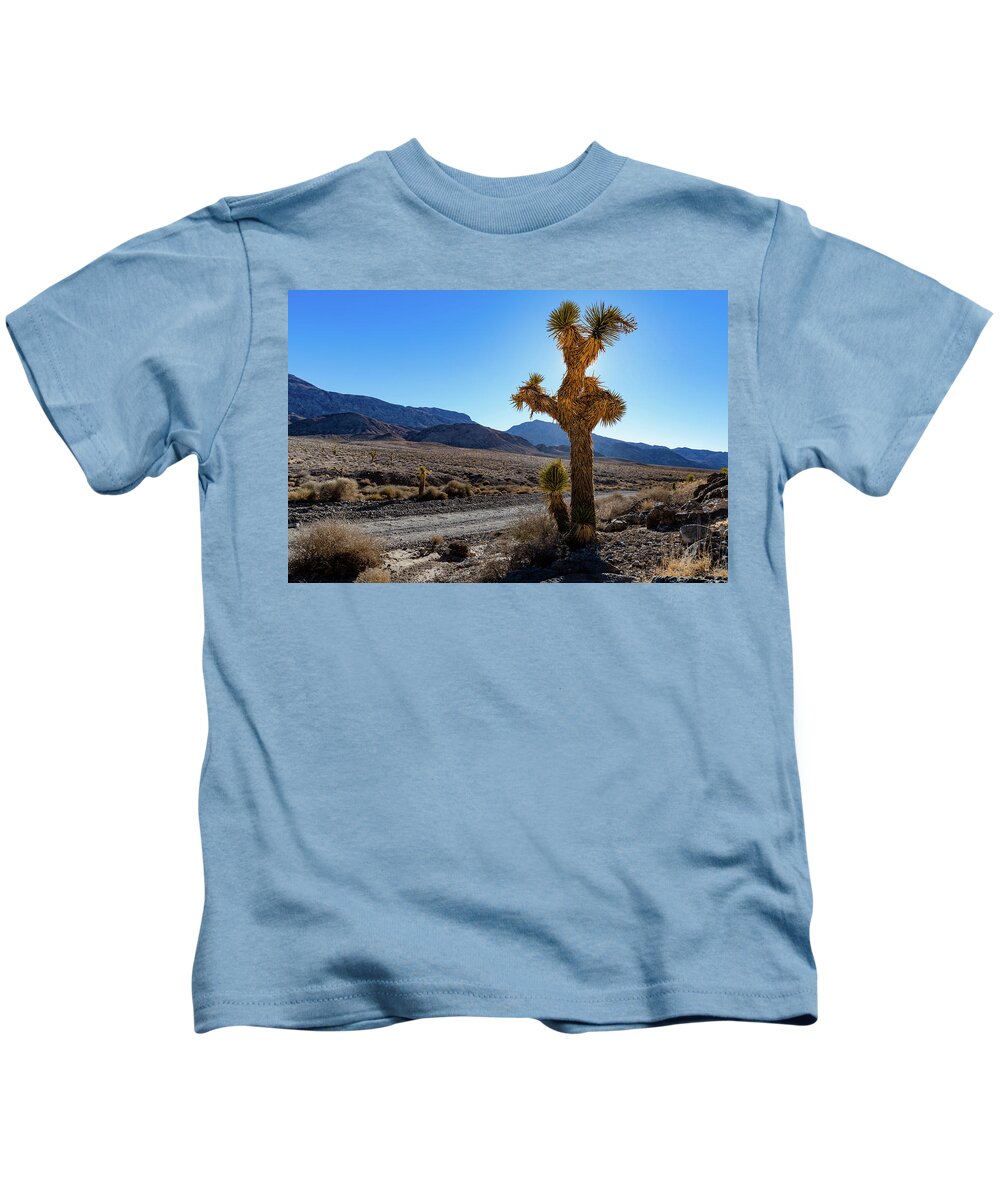 Joshua Kids T-Shirt featuring the photograph Joshua Tree by William Dickman