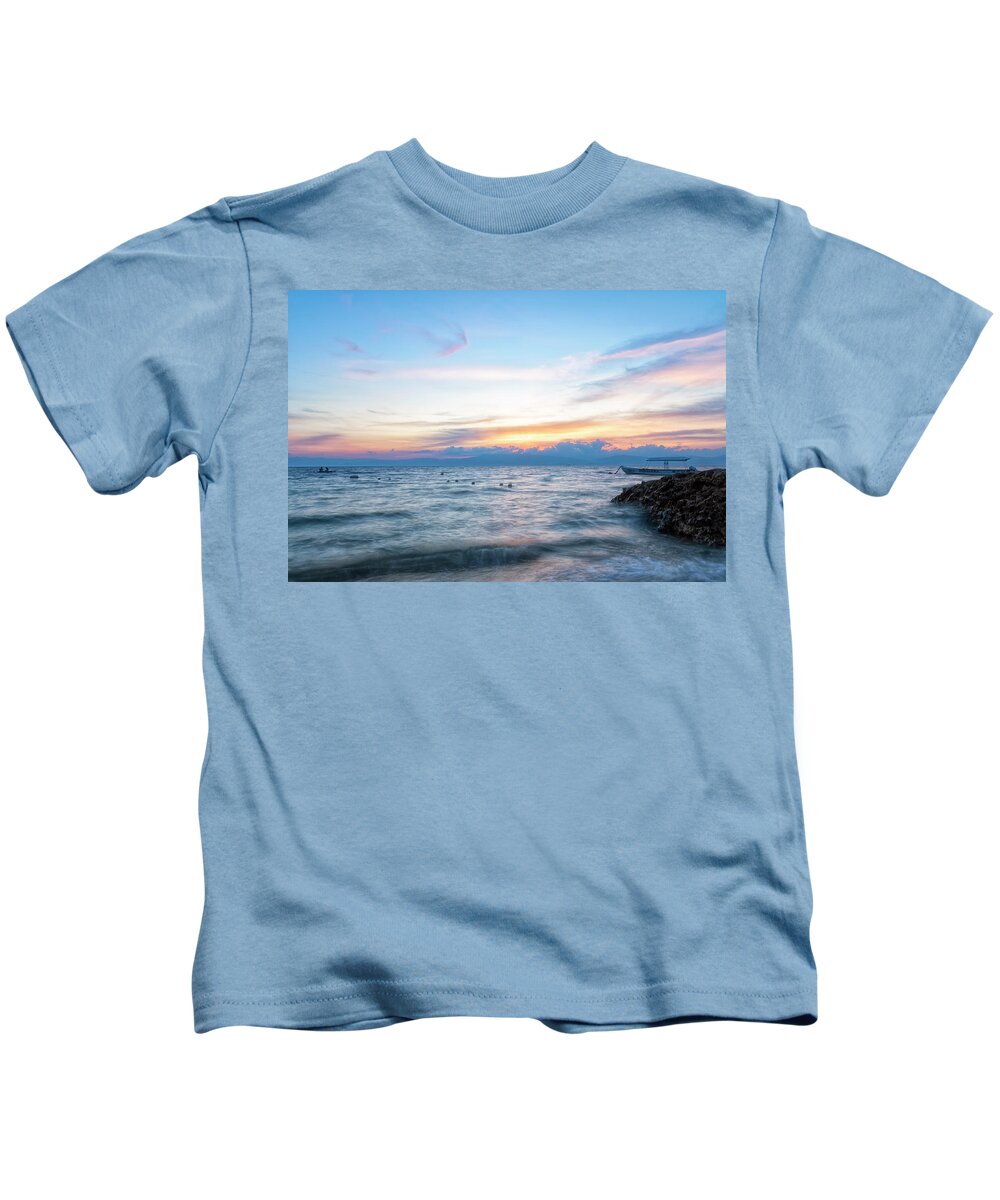 Sunset Kids T-Shirt featuring the photograph Paradise Beauty by Russell Pugh