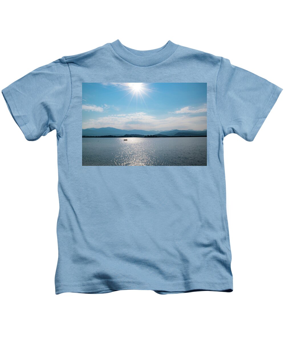 Lake Kids T-Shirt featuring the photograph Shadow Mountain Lake by Nicole Lloyd