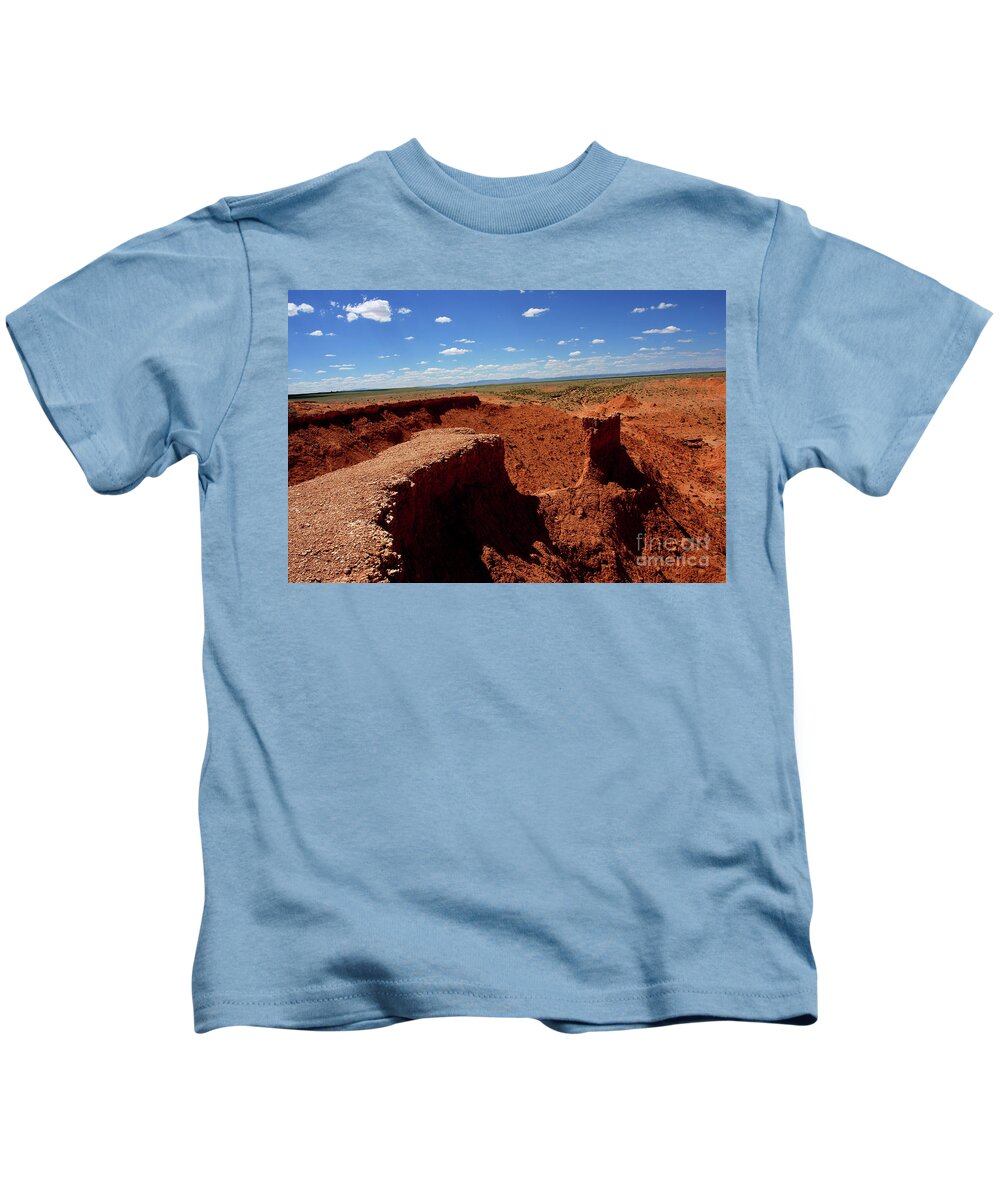 Gobi Desert Kids T-Shirt featuring the photograph Gobi desert #1 by Elbegzaya Lkhagvasuren