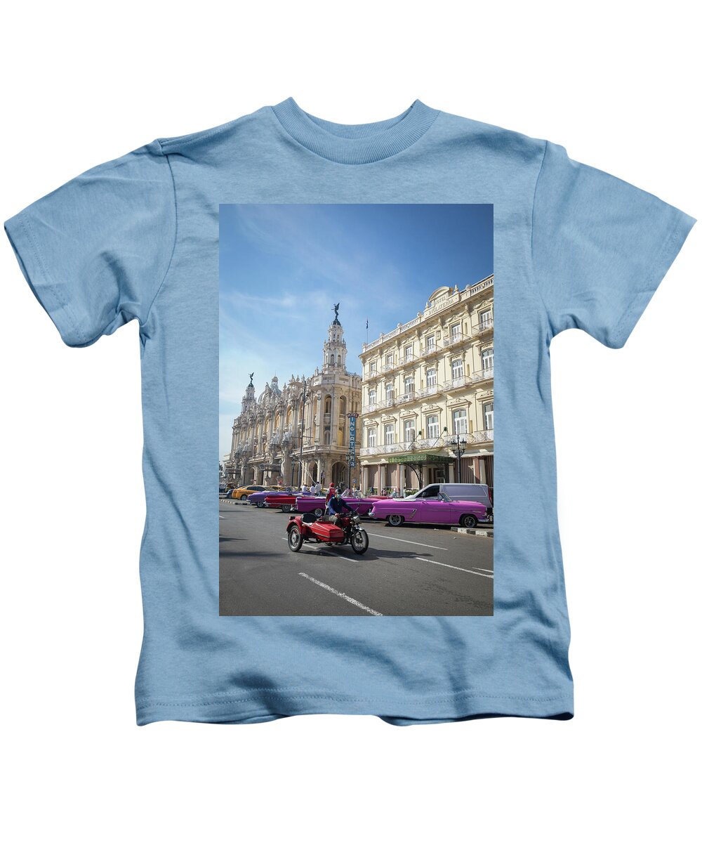 La Habana Kids T-Shirt featuring the photograph La Habana La Habana Province Cuba #5 by Tristan Quevilly