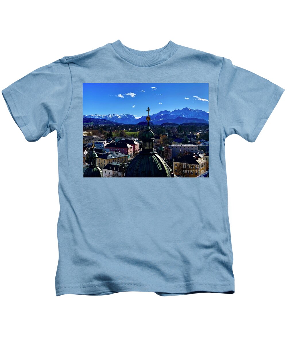  Kids T-Shirt featuring the photograph Alps by Dennis Richardson