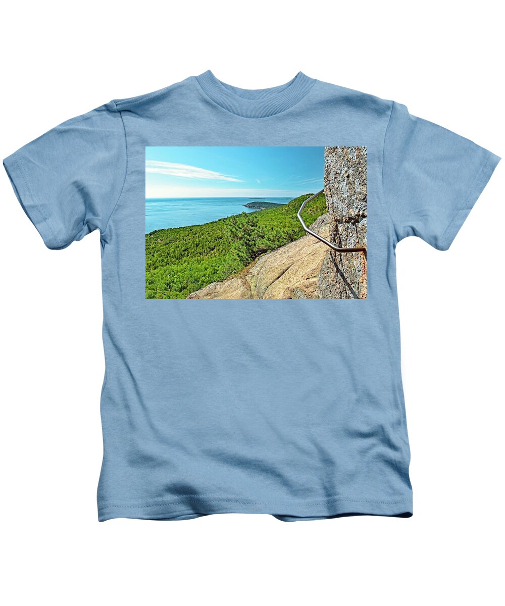 Beehive Kids T-Shirt featuring the photograph Beehive Trail by Monika Salvan