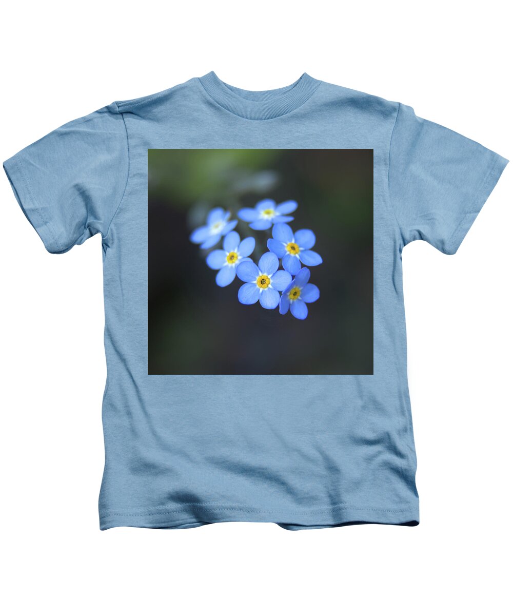 Flower Kids T-Shirt featuring the photograph Forget Me Not by Loyd Towe Photography