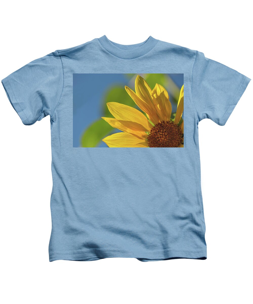 Sunflower Kids T-Shirt featuring the photograph Hello summer by Kunal Mehra