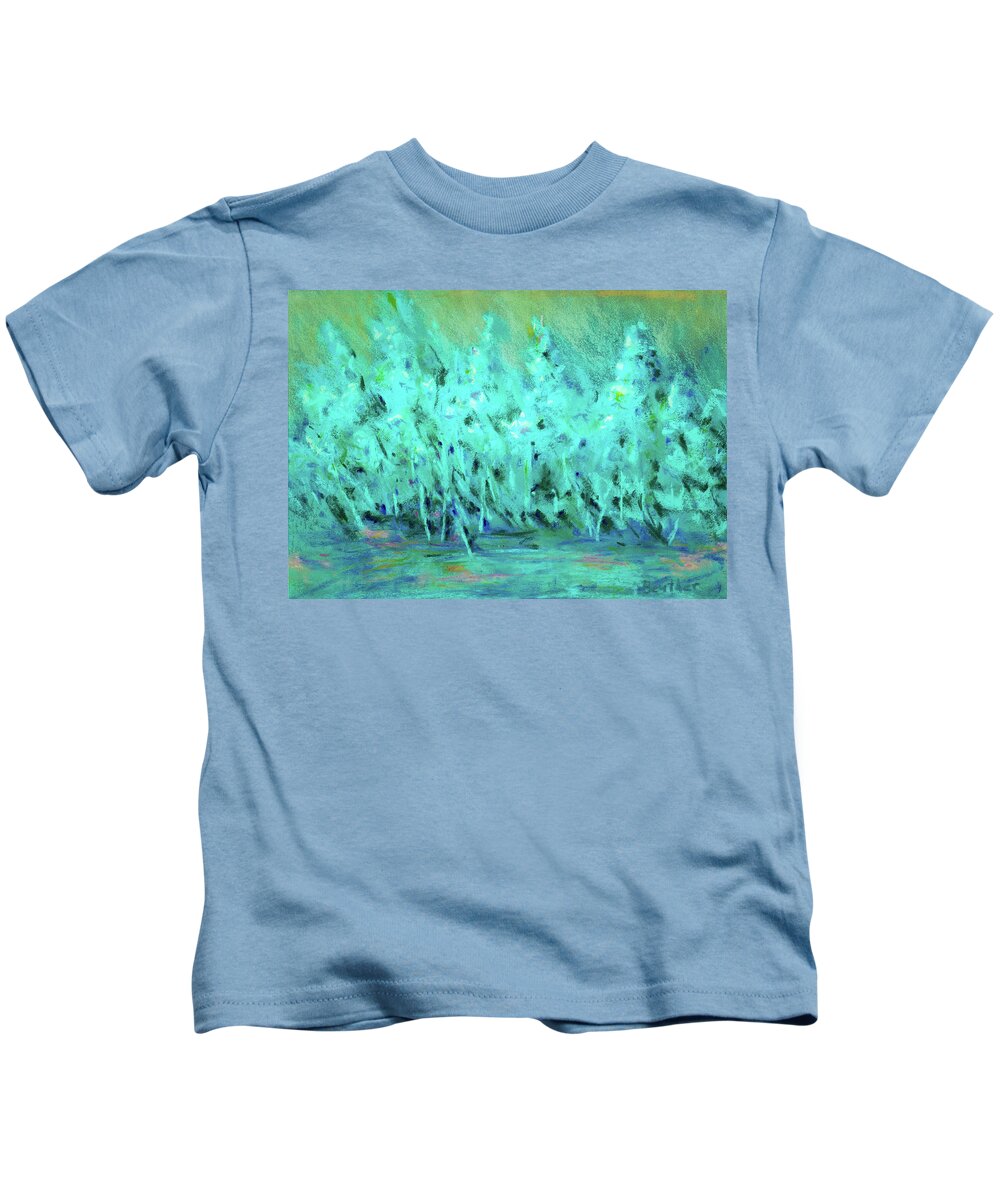 Painting Kids T-Shirt featuring the painting Imagine by Lee Beuther