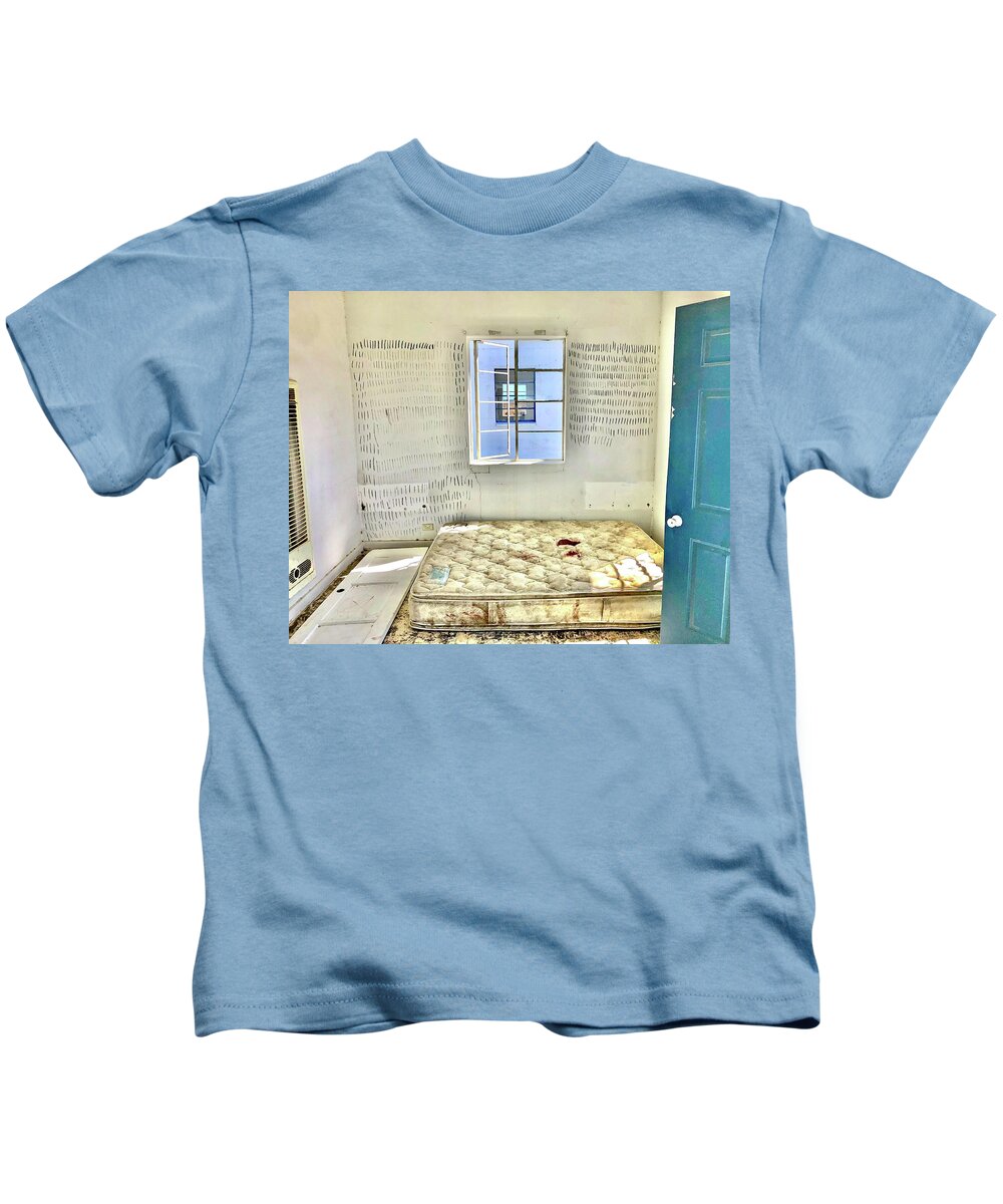 Marking Kids T-Shirt featuring the photograph Marking Time by Sarah Lilja