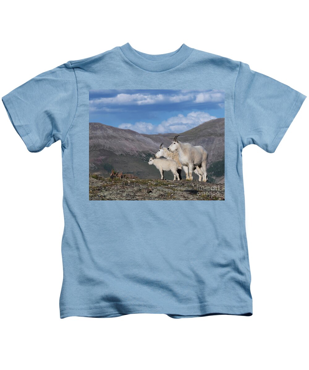 Mountain Kids T-Shirt featuring the photograph Mountain Family by Patrick Nowotny