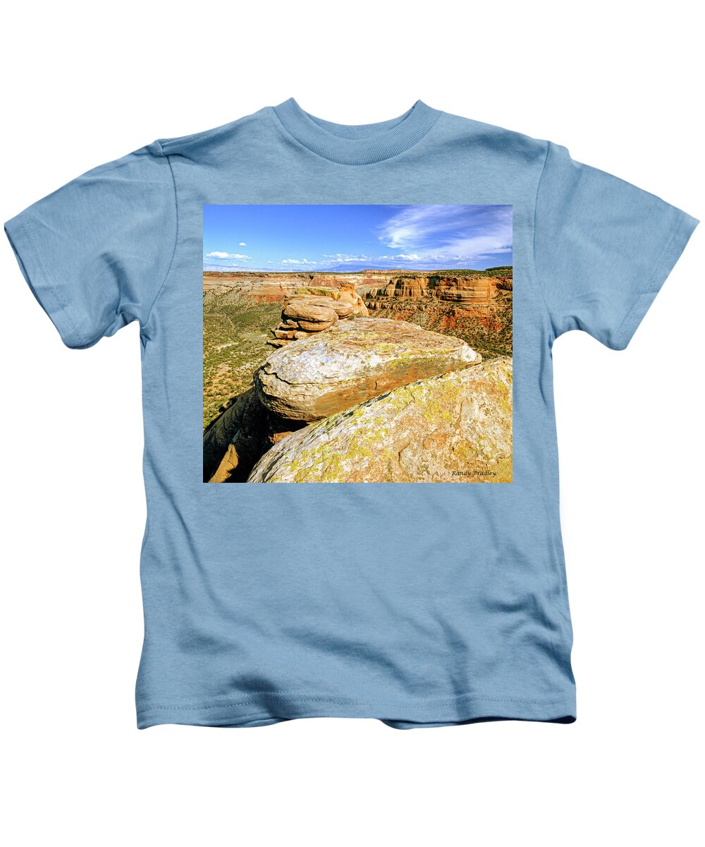 Usa Kids T-Shirt featuring the photograph Stepping Stones by Randy Bradley