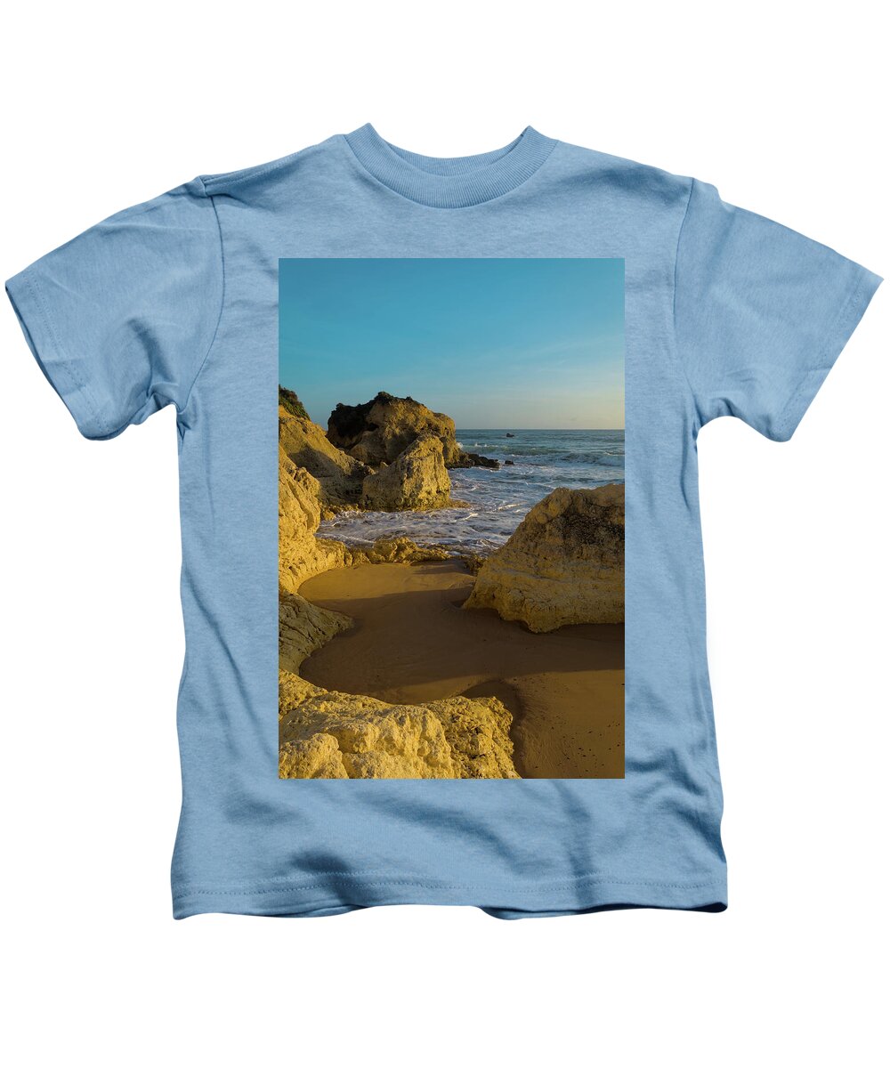 Beach Kids T-Shirt featuring the photograph Sunset at Gale East Beach by Angelo DeVal