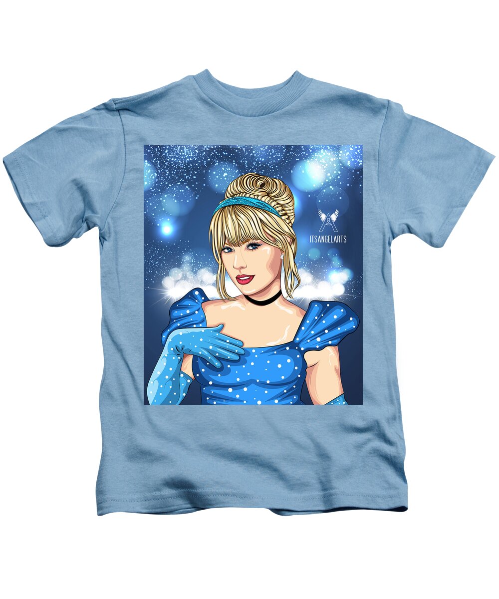 Taylor Swift as Cinderella Kids T-Shirt