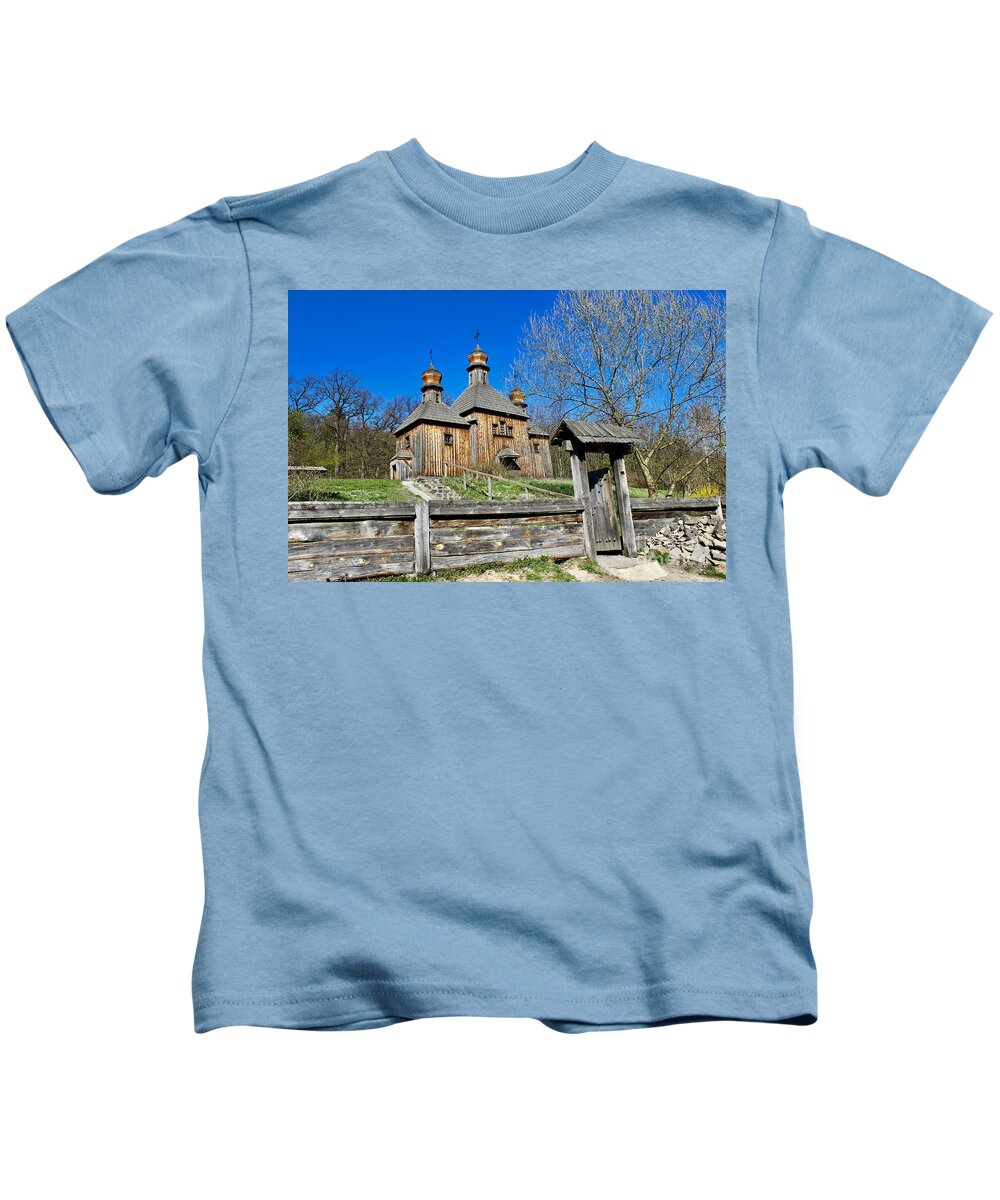  Kids T-Shirt featuring the photograph Ukraine by Annamaria Frost