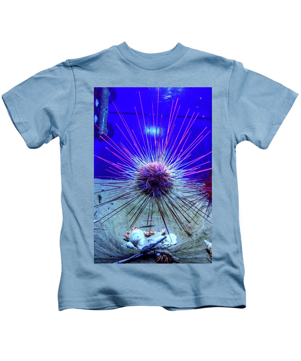 Sea Urchin Kids T-Shirt featuring the photograph Urchin by Eric Hafner
