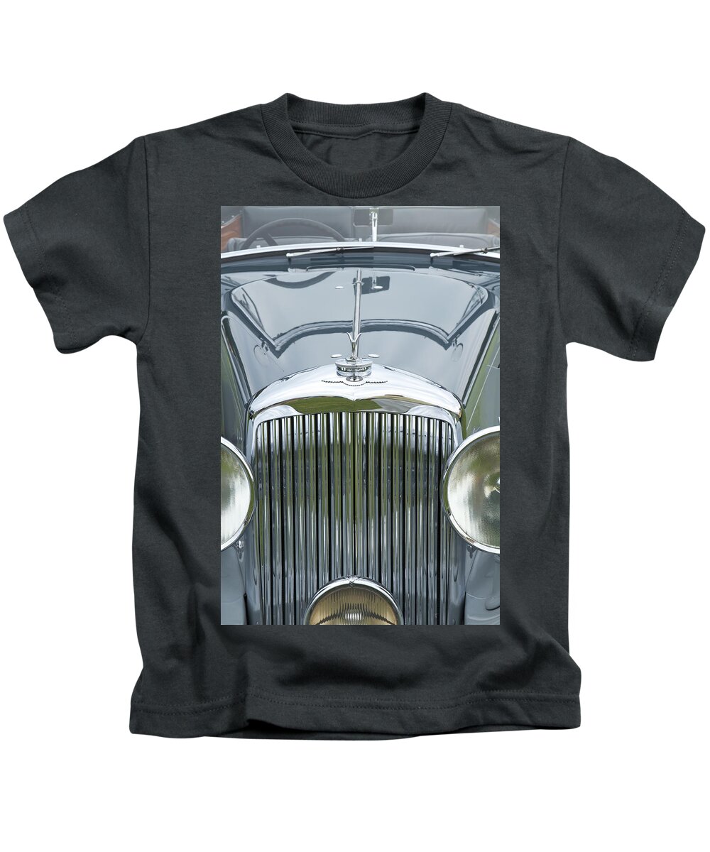 Antique Kids T-Shirt featuring the photograph 1938 Bentley by Jack R Perry