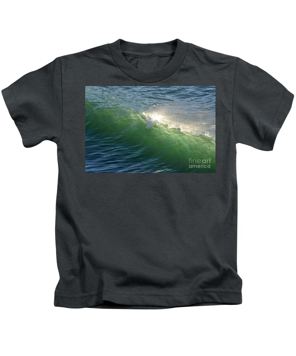  Kids T-Shirt featuring the photograph Linda Mar Beach - Northern California #1 by Dean Ferreira