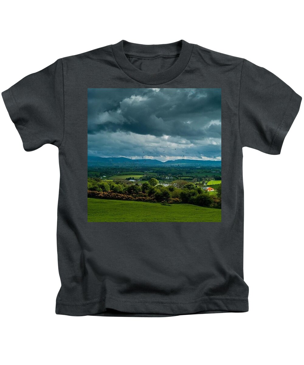 Beautiful Kids T-Shirt featuring the photograph Northern Ireland #1 by Aleck Cartwright