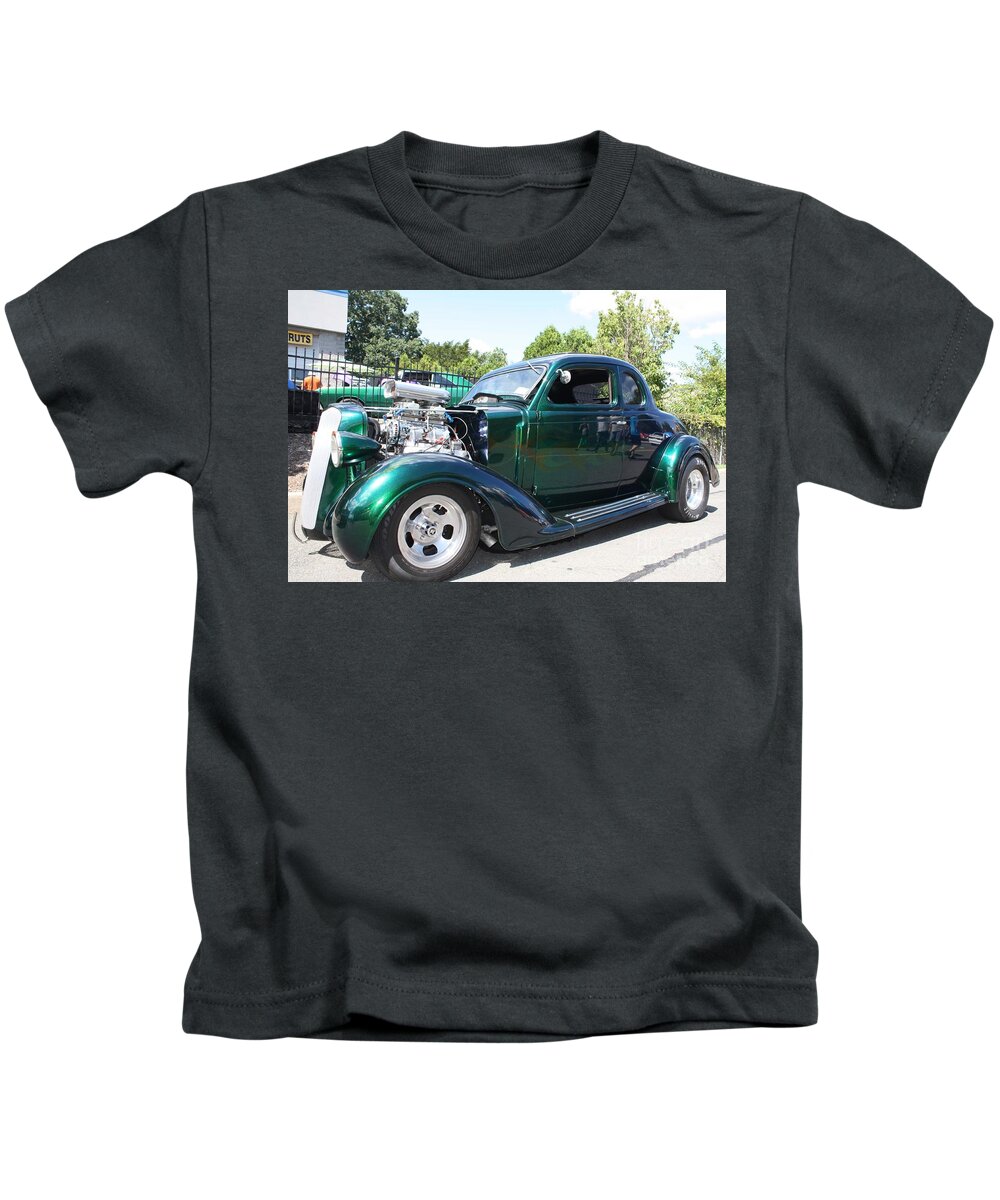 1936 Plymouth Muscle Car Kids T-Shirt featuring the photograph 1936 Plymouth Muscle Car by John Telfer